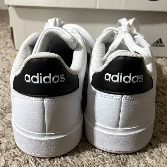 Adidas Classic White and Black Shoes - Picture 7 of 11
